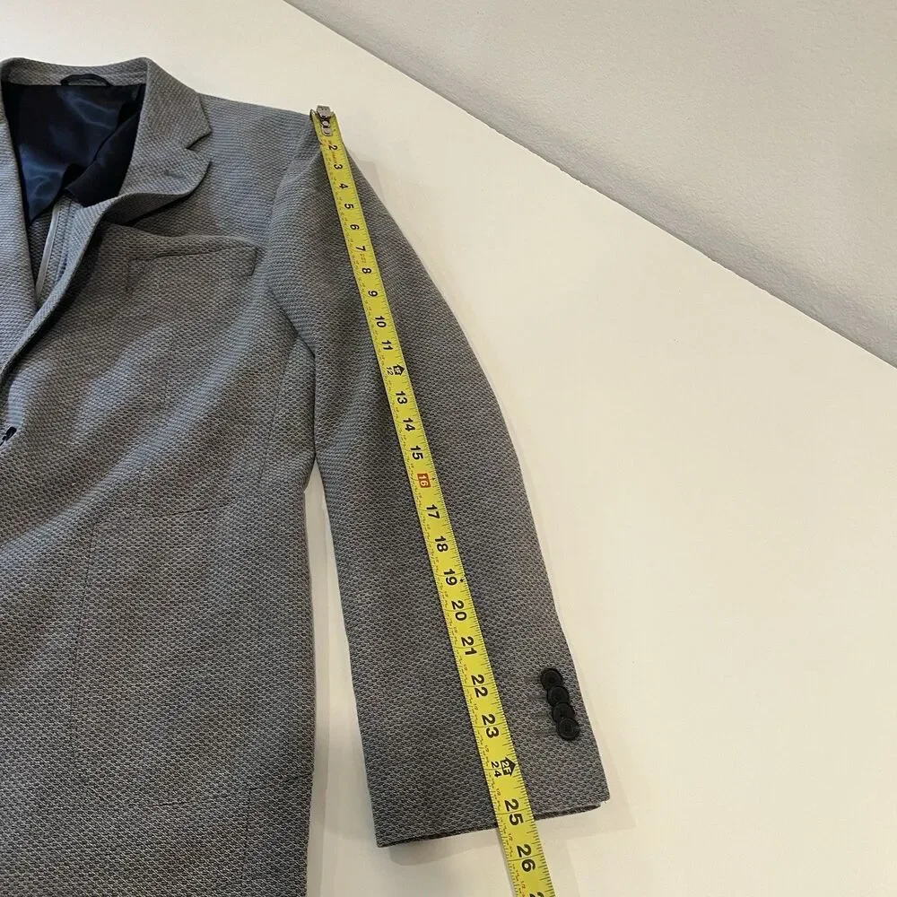 Rodd & Gunn Glovers Sports Fit Jacket Blazer Gray Large Wool